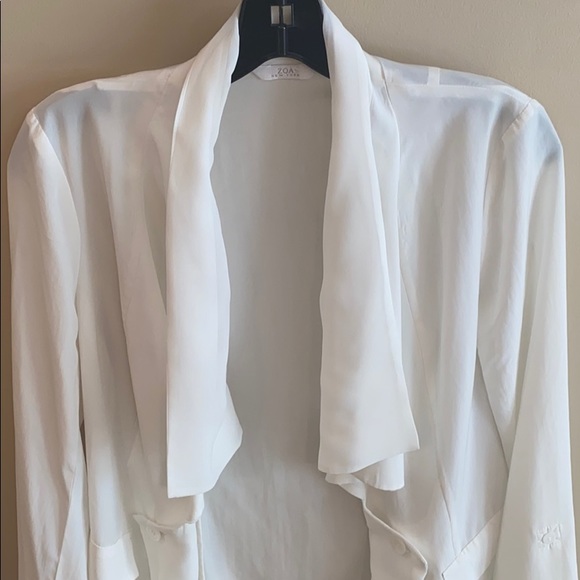 ZOA Cream Blazer Size XS - Picture 2 of 10